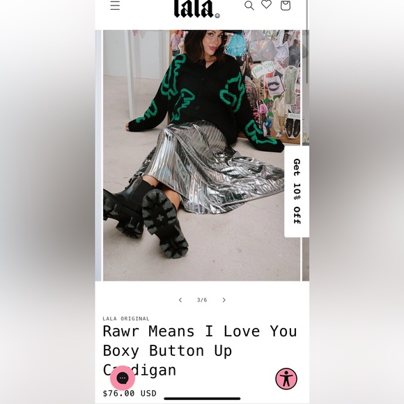 Dressed in LALA cardigan - Picture 2 of 4